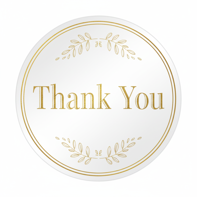 7 Cute Thank You Stickers That Make Every Gift Special