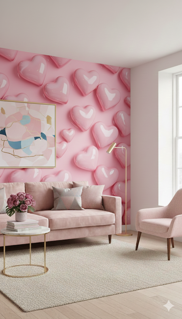 9 Cute Wall Wallpaper To Elevate Your Walls in 3D
